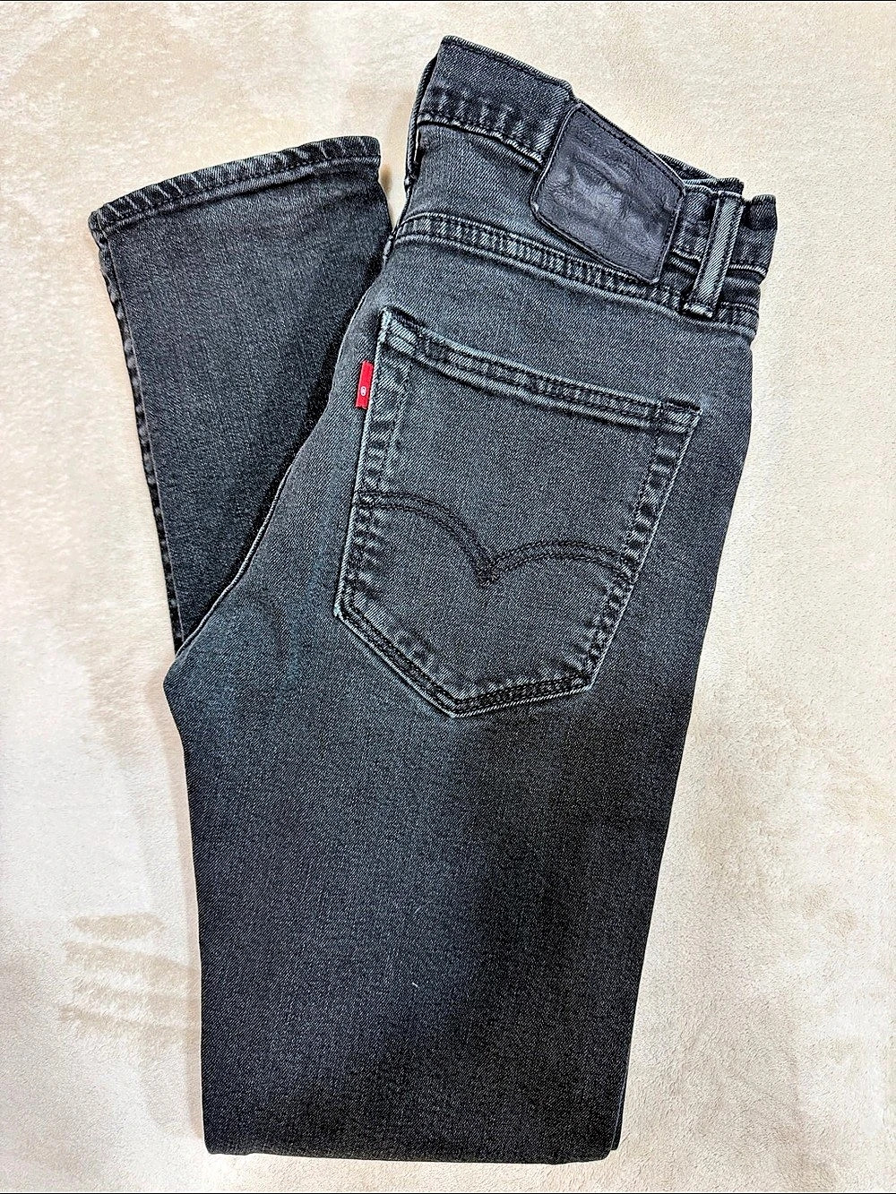 Levi's 512 Slim Taper Jeans Men's Black Waist 30 Length 32